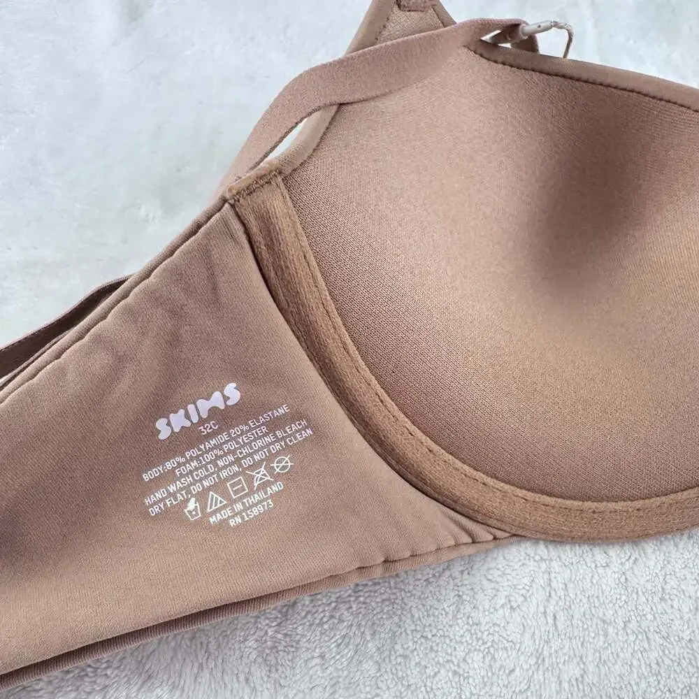 SKIMS Fits Everybody Tshirt Bra in Jasper - Picture 2 of 3